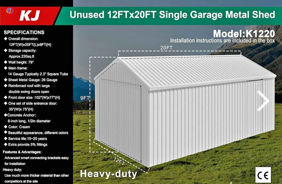 Shed 12×20