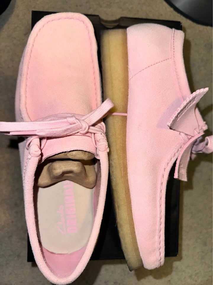 Clark’s Wallabee light pink - photo 4