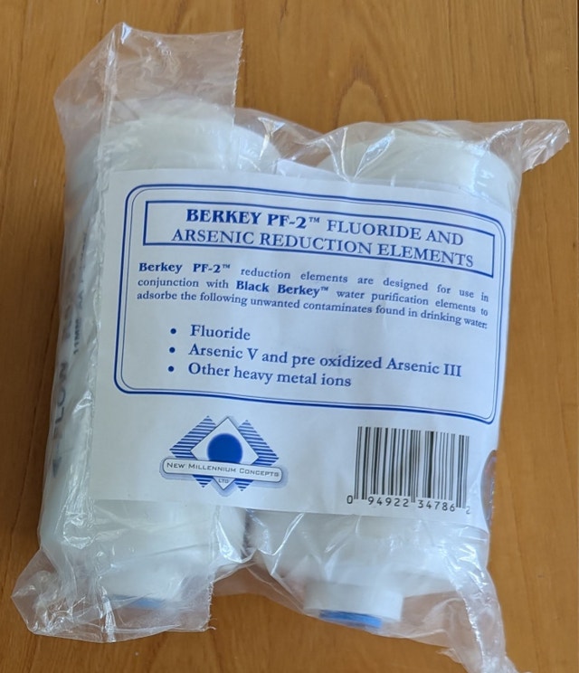 4 NEW Sealed PF-2 Berkey Fluoride and Arsenic filters - photo 2