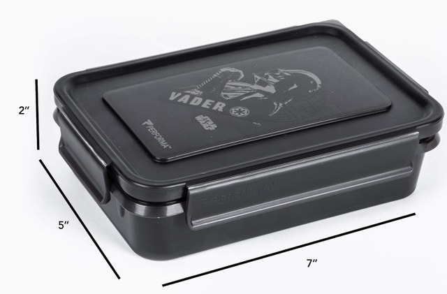 Star Wars Darth Vader 24 oz. Meal Prep Snap Lid Containers - photo 3