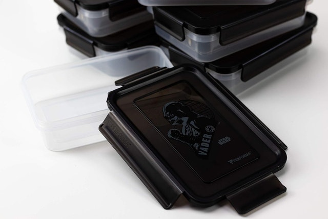 Star Wars Darth Vader 24 oz. Meal Prep Snap Lid Containers - photo 5