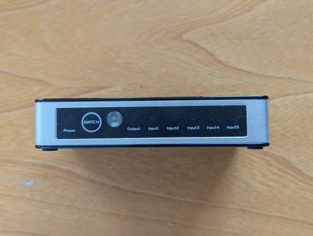 Kinivo HDMI Switch 4K 60Hz HDR 550BN (5 in 1 Out, HDMI 2.0) - photo 2