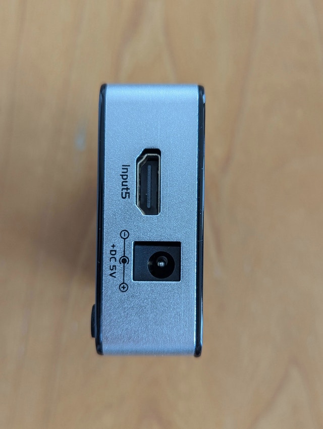 Kinivo HDMI Switch 4K 60Hz HDR 550BN (5 in 1 Out, HDMI 2.0) - photo 5