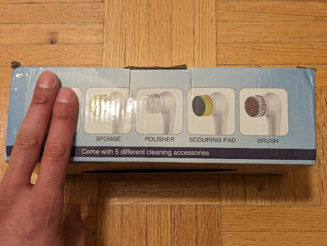 Spinning Electric Cleaning Brush - photo 3
