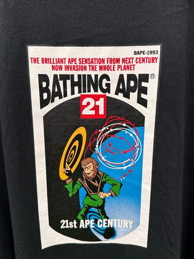 vintage bape T shirt size XL - photo 2