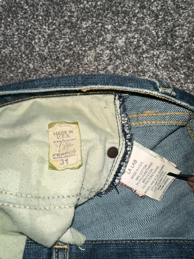 chip pepper low rise bootcut jeans size 31W - photo 5