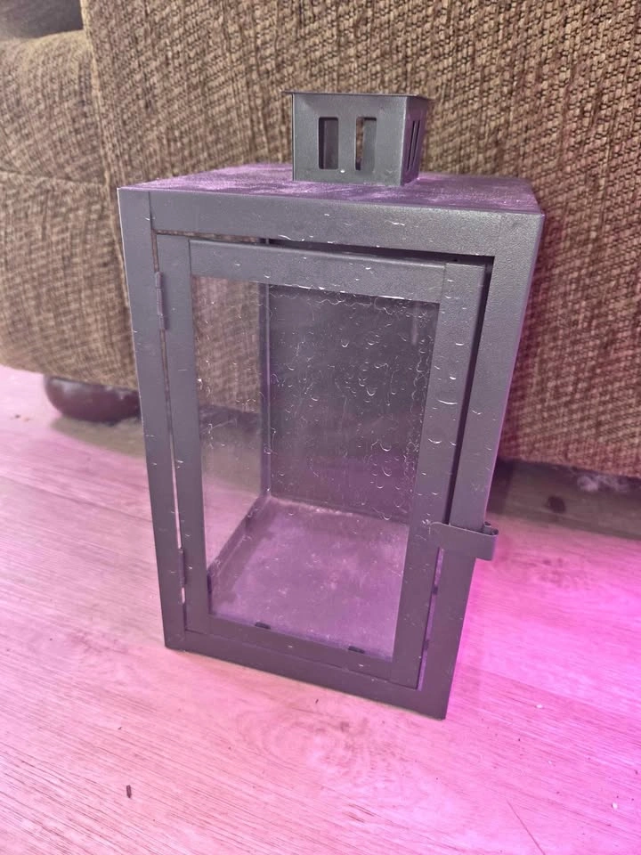 Black Metal Decorative Lantern