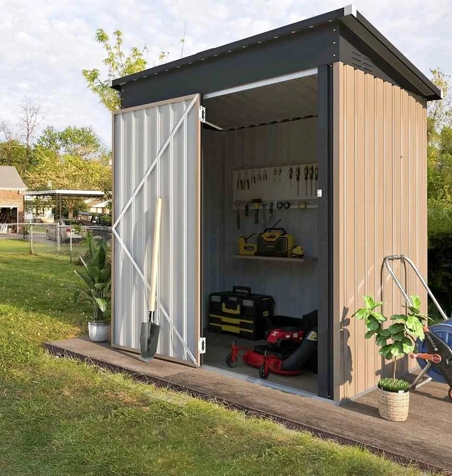 Brand new 5x3' outdoor storage shed. In a box