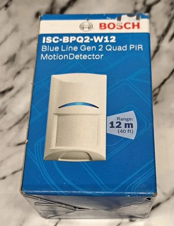 Bosch ISC-BPQ2-W12 Blue Line Gen 2 Quad PIR Motion Detector