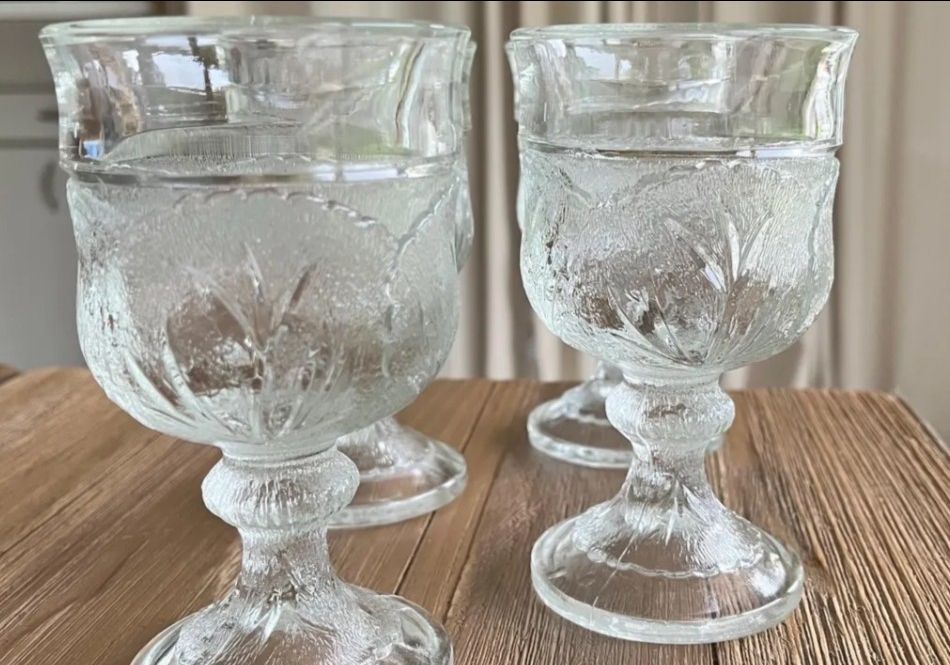 Indiana pebble glass goblets - photo 4