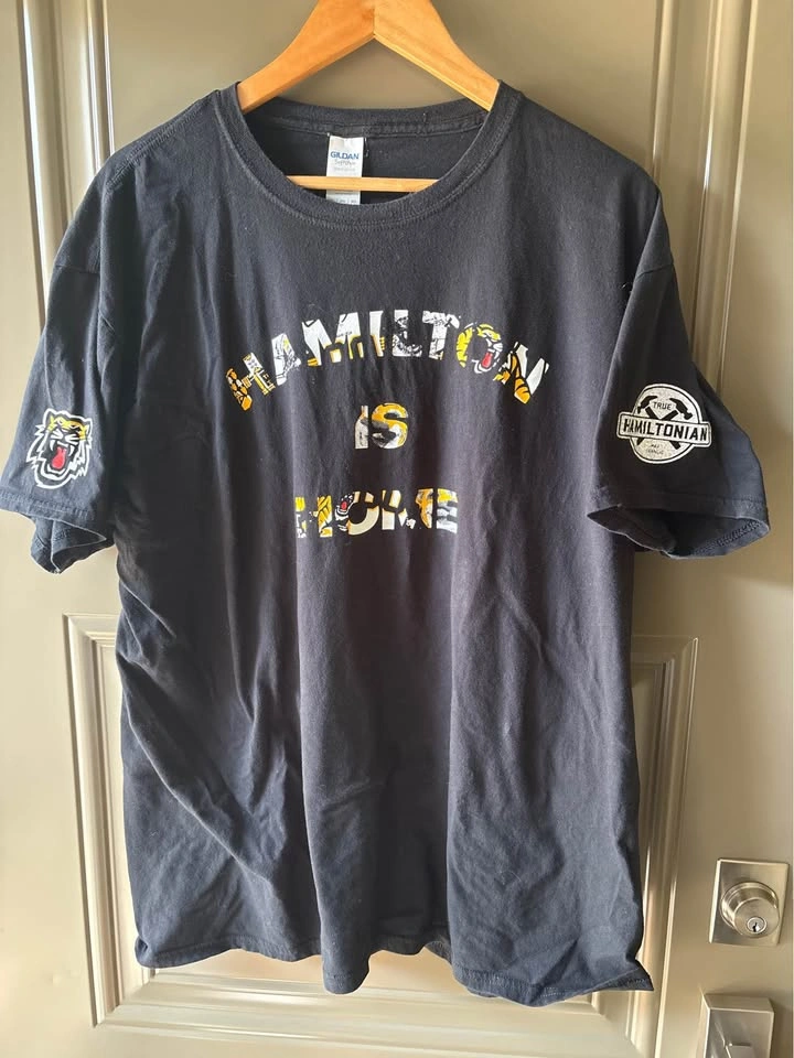 Hamilton Tiger-Cats “Hamilton Is Home” T-Shirt - Size 2XL