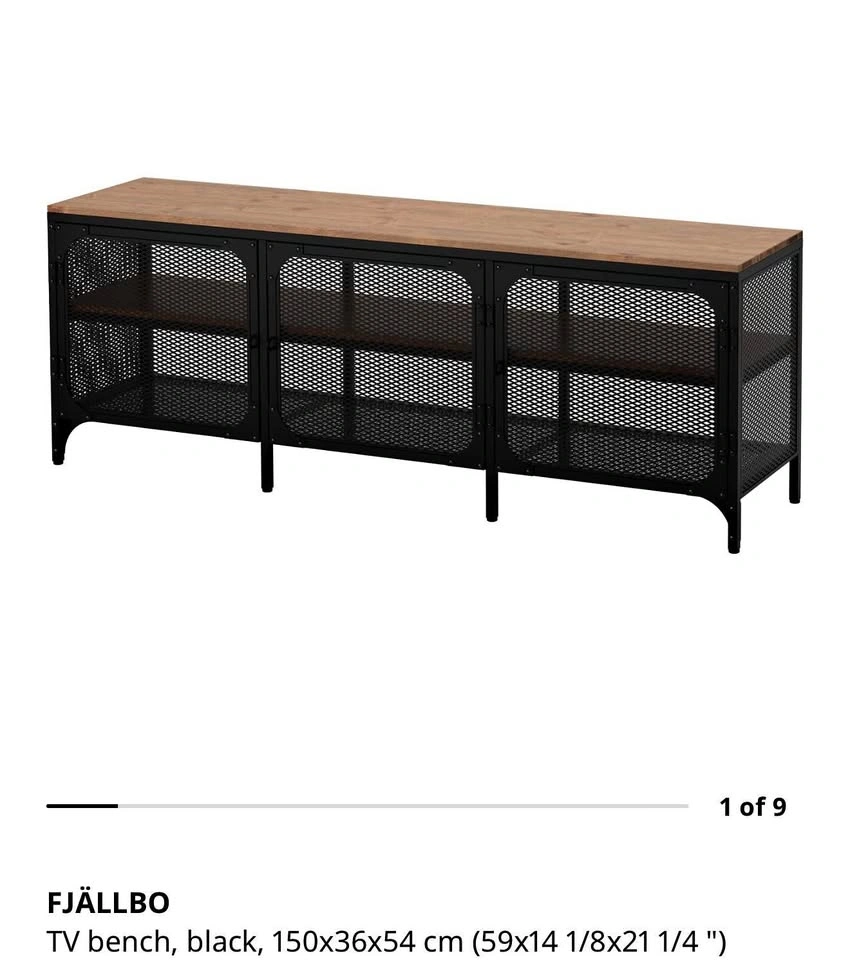 IKEA FJÄLLBO TV bench