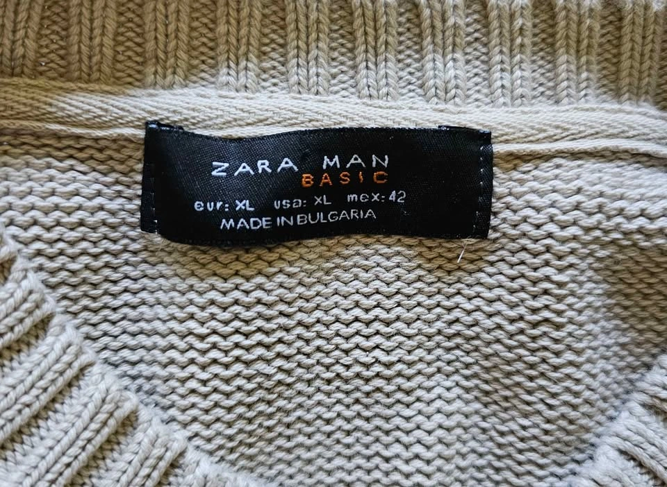 Zara Man Basic Men's Knit Crewneck Sweater - Size XL - photo 2