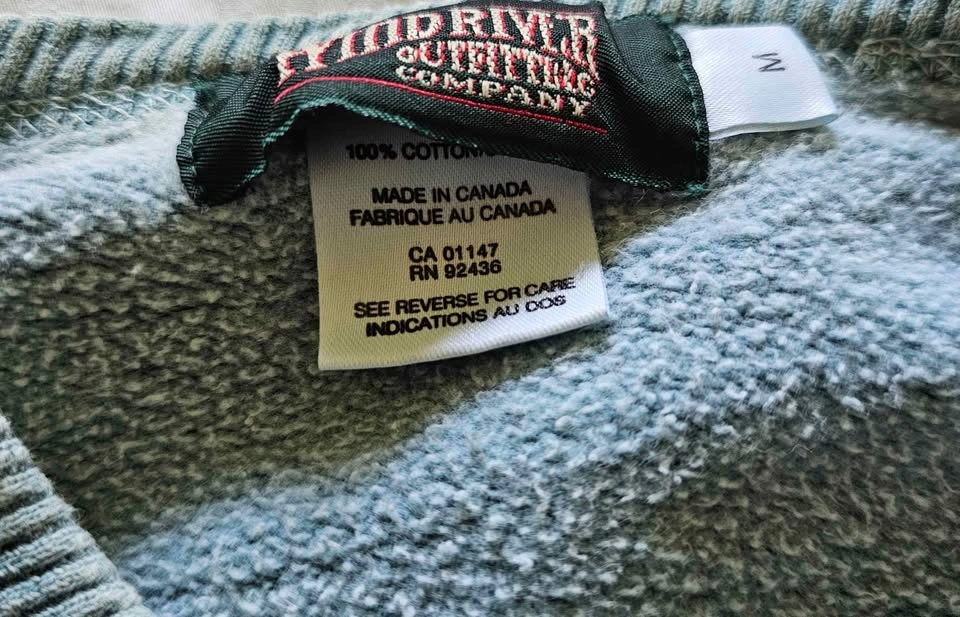 Vintage Wind River Men's 100% Cotton Crewneck Sweatshirt - Size - photo 2