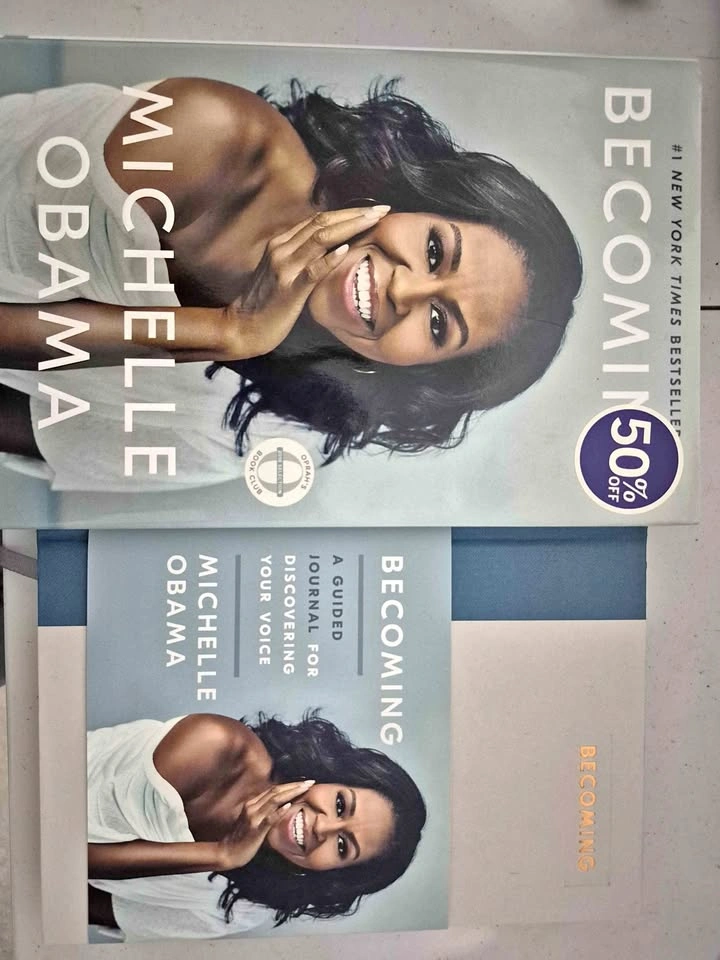 Michelle Obama Becoming Memoir and Guided Journal Set