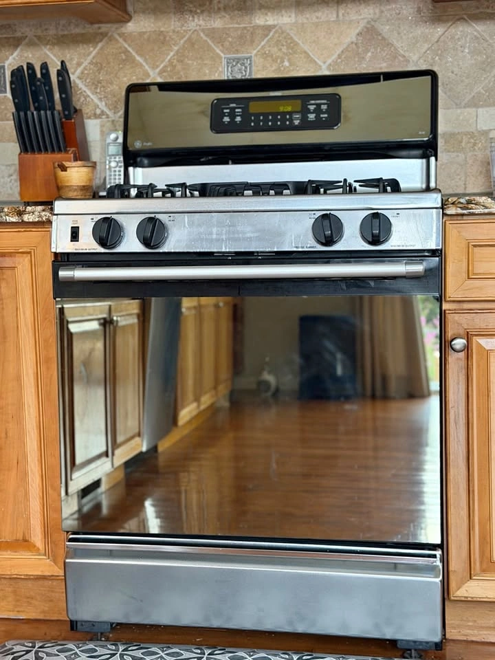 GE Profile Stainless Steel Gas Range and Oven