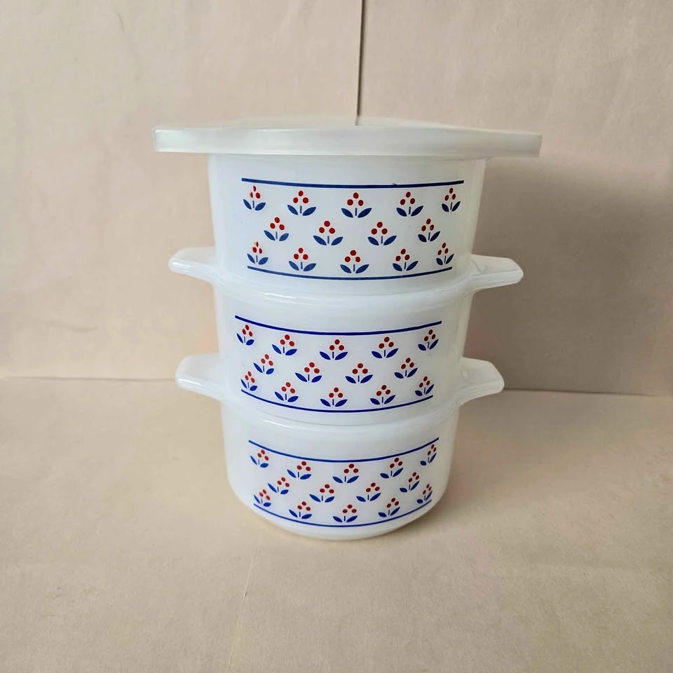 Dynaware Milk Glass Bowls