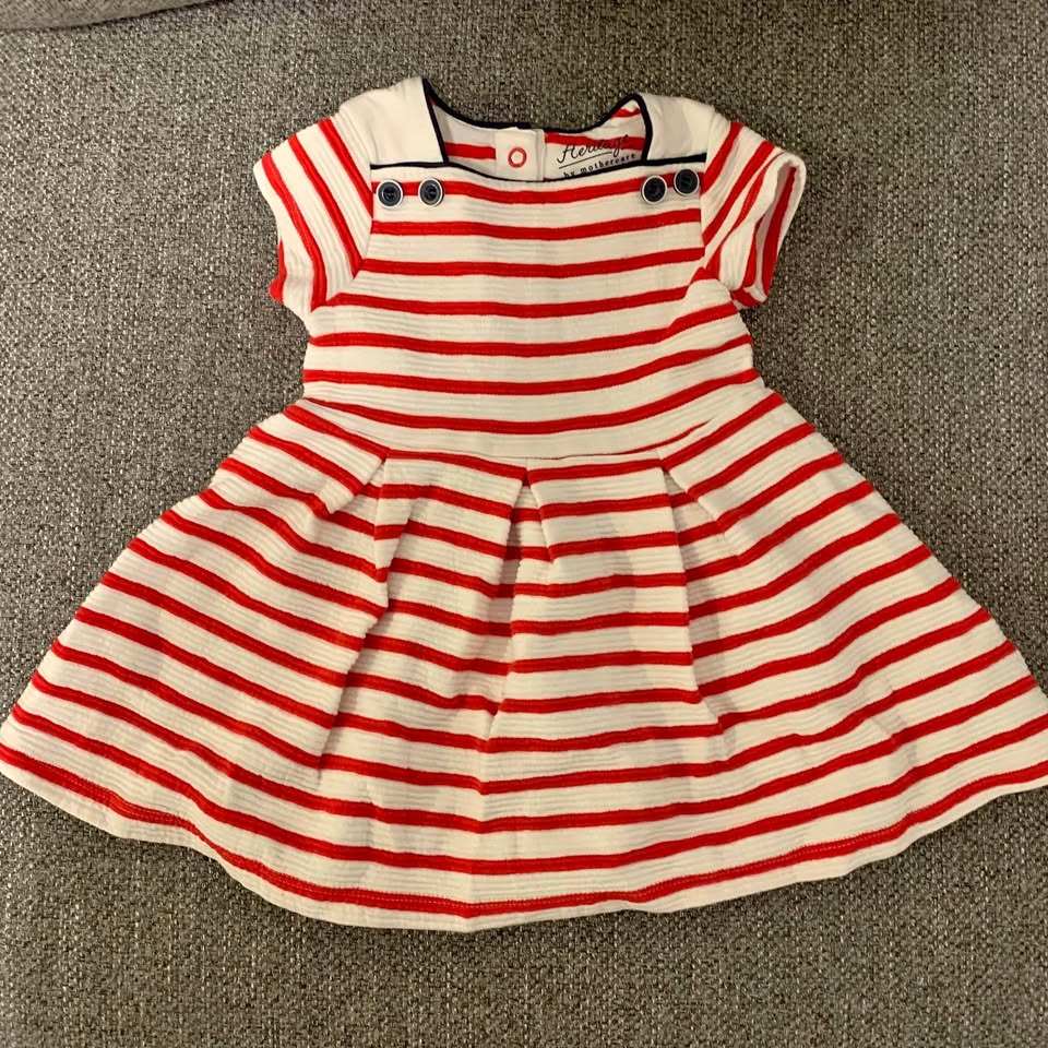 Mothercare 6-9m overall girl dress