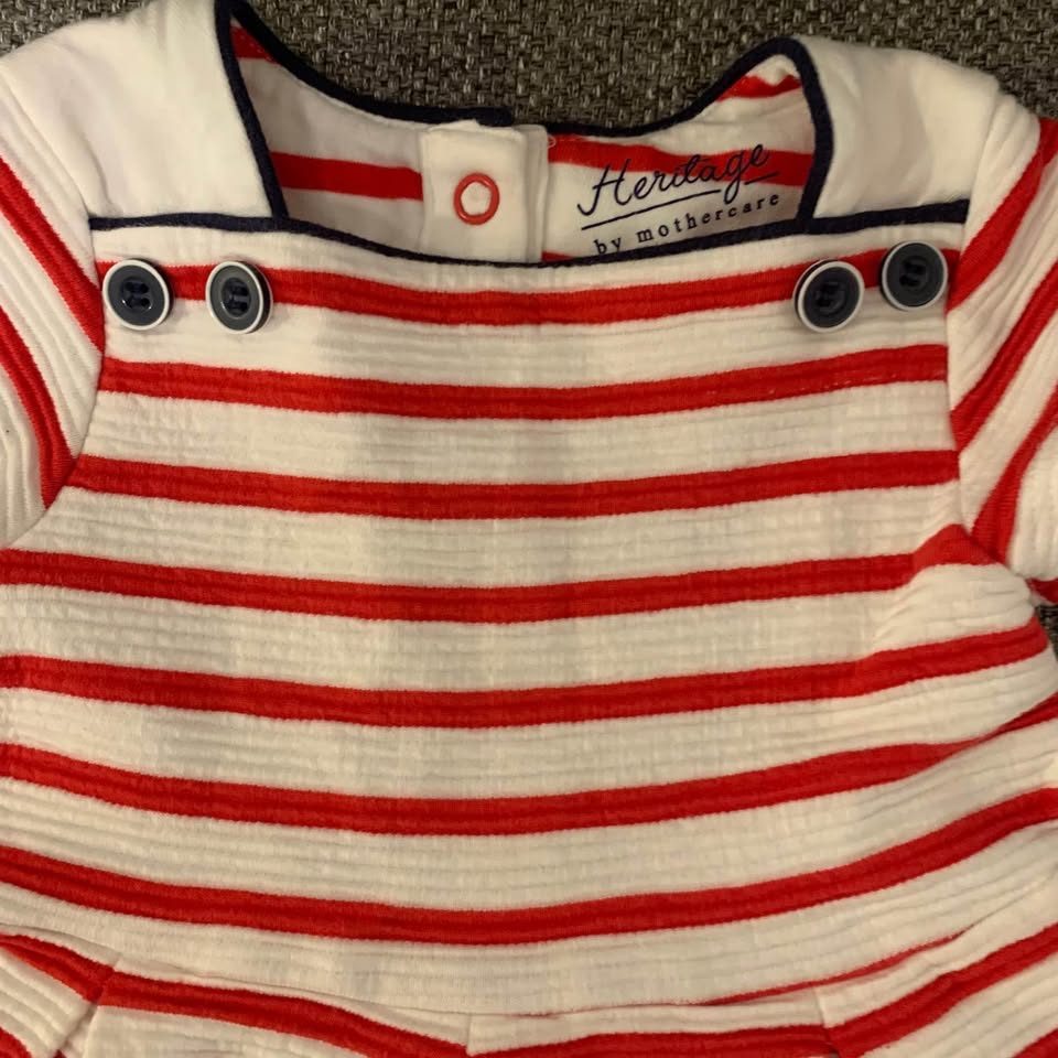 Mothercare 6-9m overall girl dress - photo 2