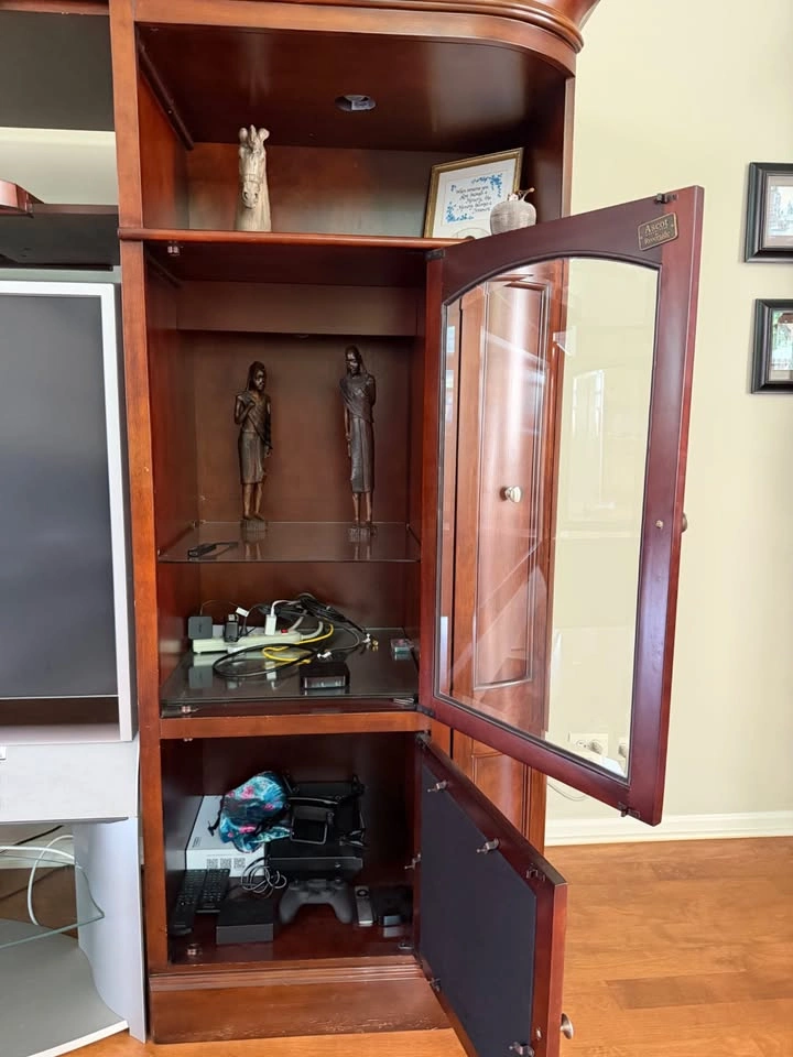 Riverside Ascot Entertainment Unit - Cherry (TV Included) - photo 3