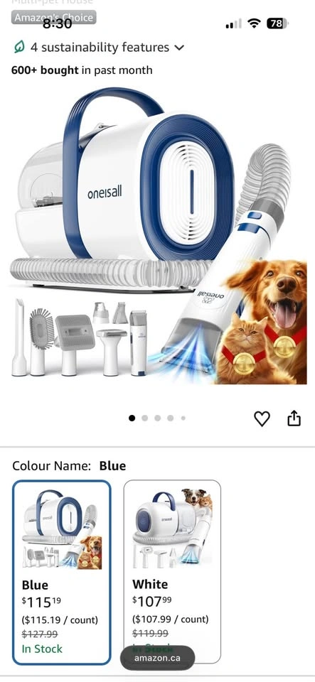 🐾 Pet Grooming Vacuum Kit - photo 2