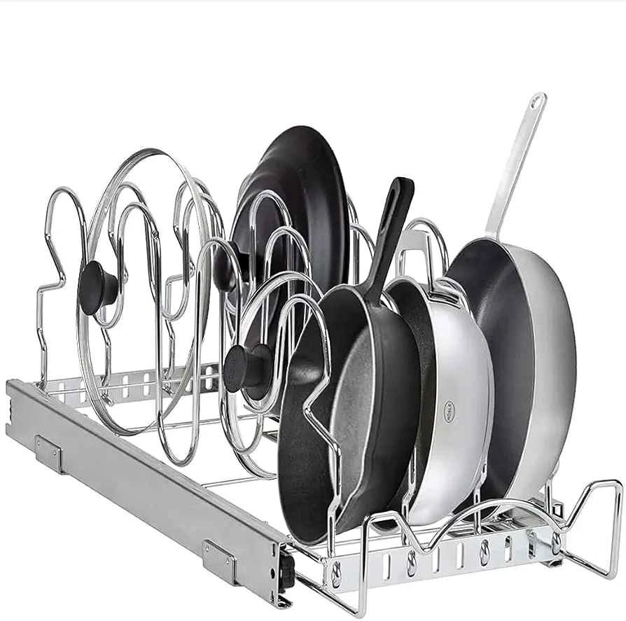 Brand New Pull-Out Cabinet Organizer - Heavy Duty Chrome