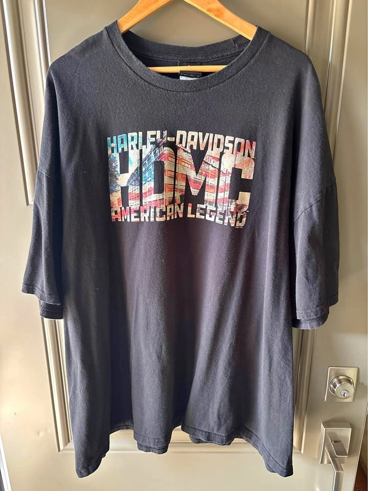 Vintage Men’s Harley-Davidson T-Shirt – Indy West – 3XL/4XL