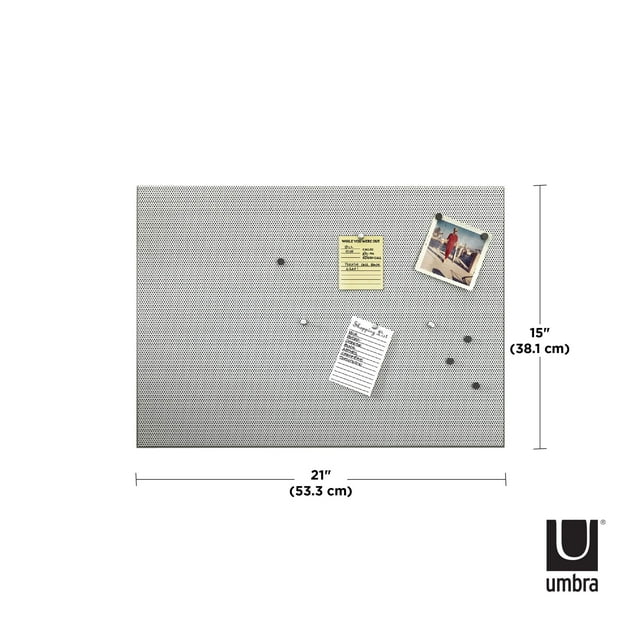 Umbra Bulletboard Magnetic & Pushpin Bulletin Board