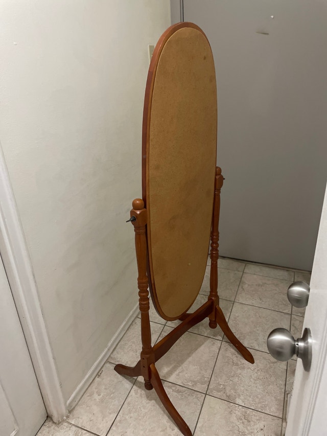Coaster Traditional Oval Cheval Floor Mirror - photo 5
