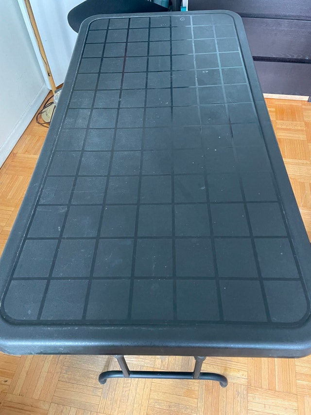 Folding Serving Utility Table