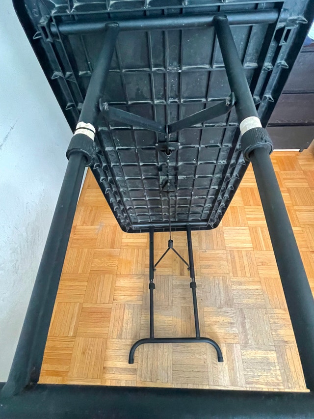 Folding Serving Utility Table - photo 2