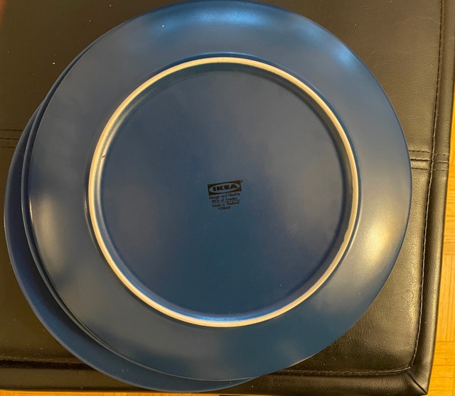 Set of 3 IKEA FÄRGRIK Dinner Plates - photo 2
