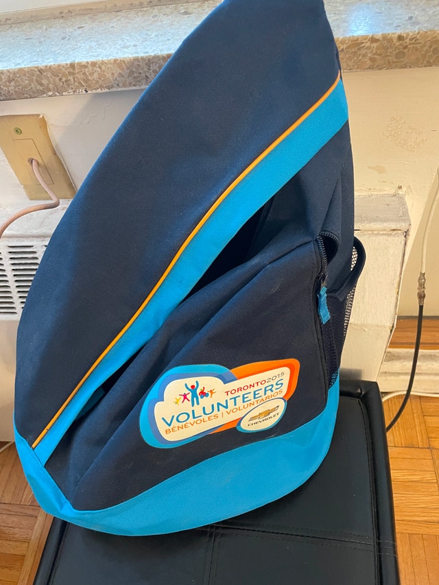 Toronto 2015 Pan Am Games Volunteer Sling Backpack