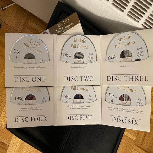 Bill Clinton My Life Audiobook CD Box Set - photo 3