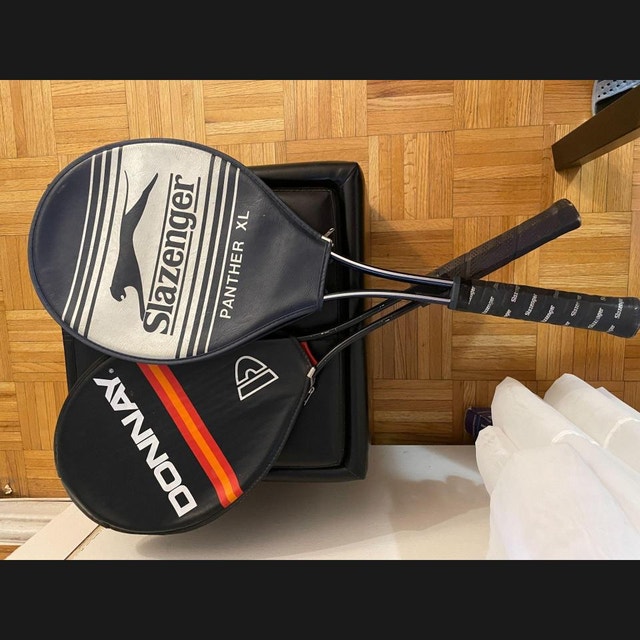 Slazenger + Donnay Tennis Rackets + Tennis Balls Set - photo 2