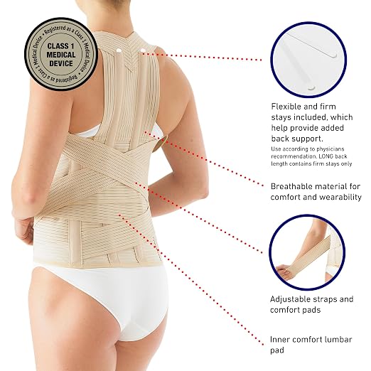 Orliman Clinical Dorsolumbar Back Support Brace