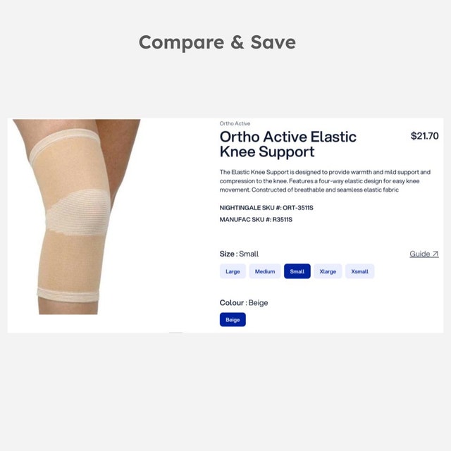 Ortho Active Elastic Knee Brace - Support & Relief - photo 4