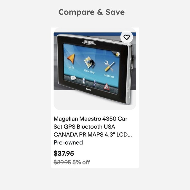 Magellan Maestro 3220 Portable Car GPS Navigation - photo 4