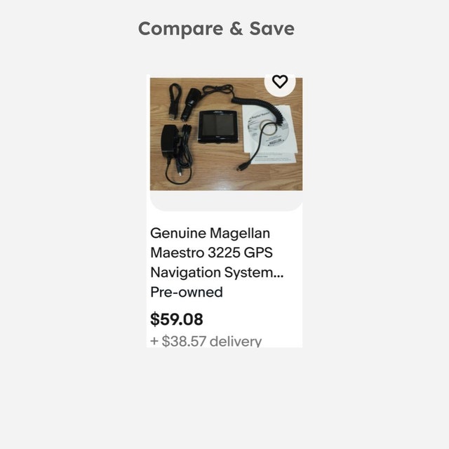 Magellan Maestro 3220 Portable Car GPS Navigation - photo 5