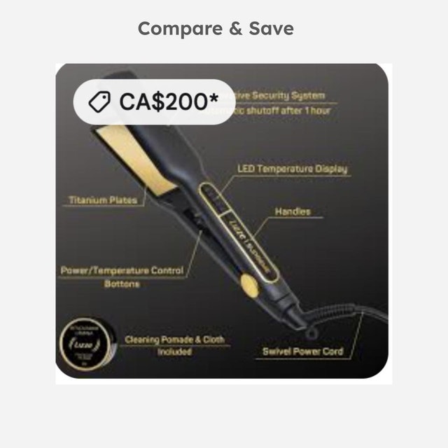 Professional TRESemme Ceramic Ion Hair Straightener - photo 5