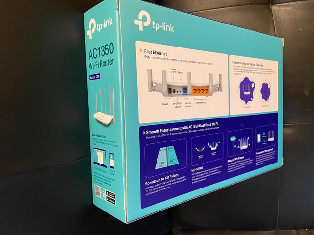TP-Link Archer C60 AC1350 Dual Band Wi-Fi Router - photo 2
