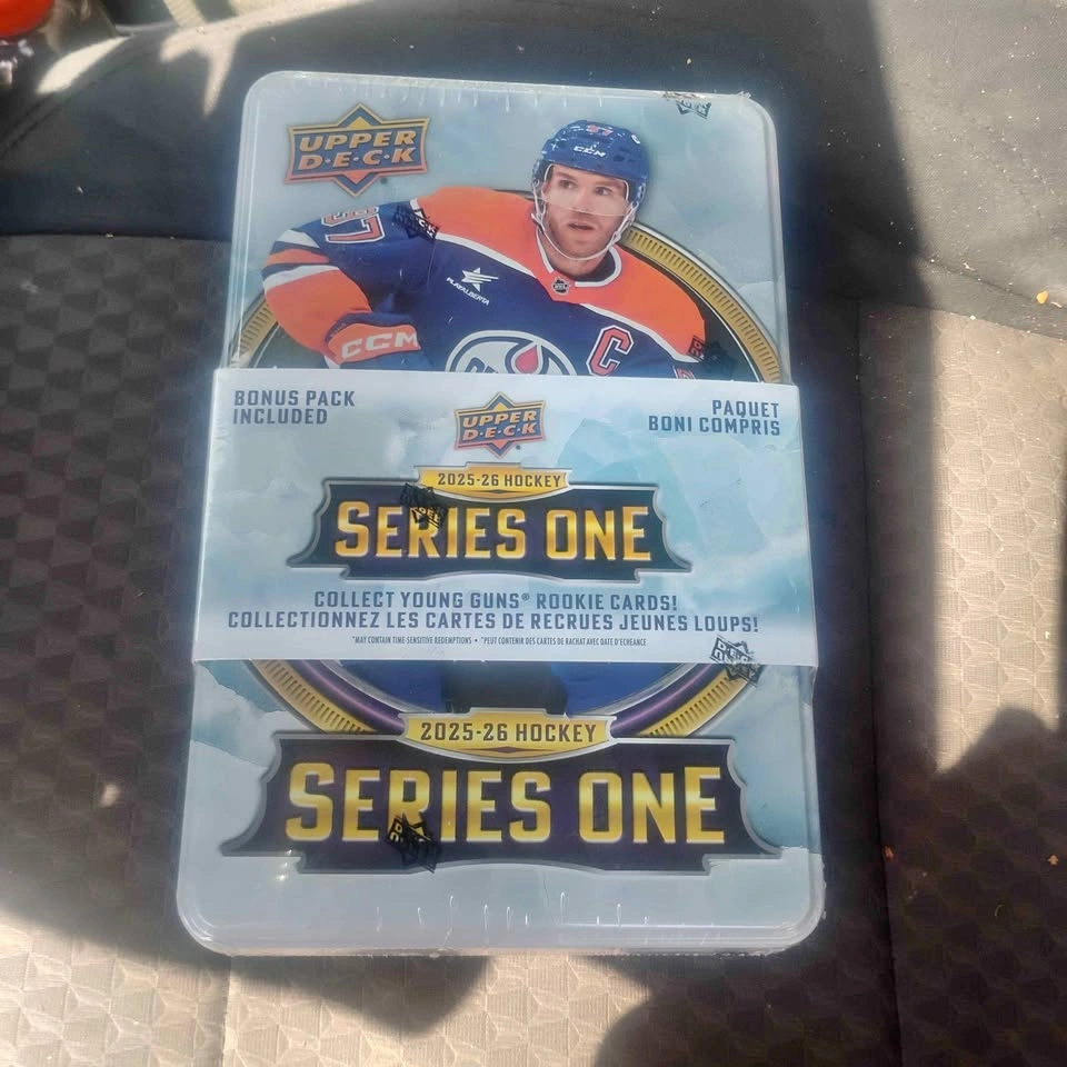 2025-26 Upper Deck Series 1 Hockey Tin
