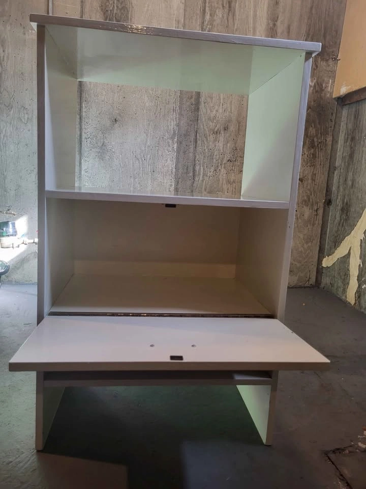 Moving Sale: Multipurpose Off-White Wooden Cabinet/Stand - photo 3