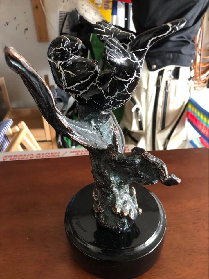Donjo 2000 Otter Bronze Sculpture - photo 2