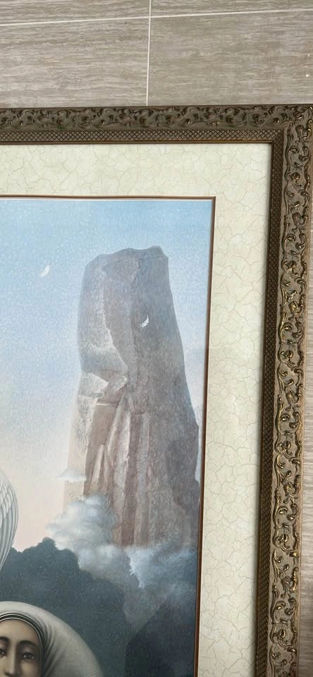 Surrealist Framed Art Print with Ornate Gold Frame - photo 4