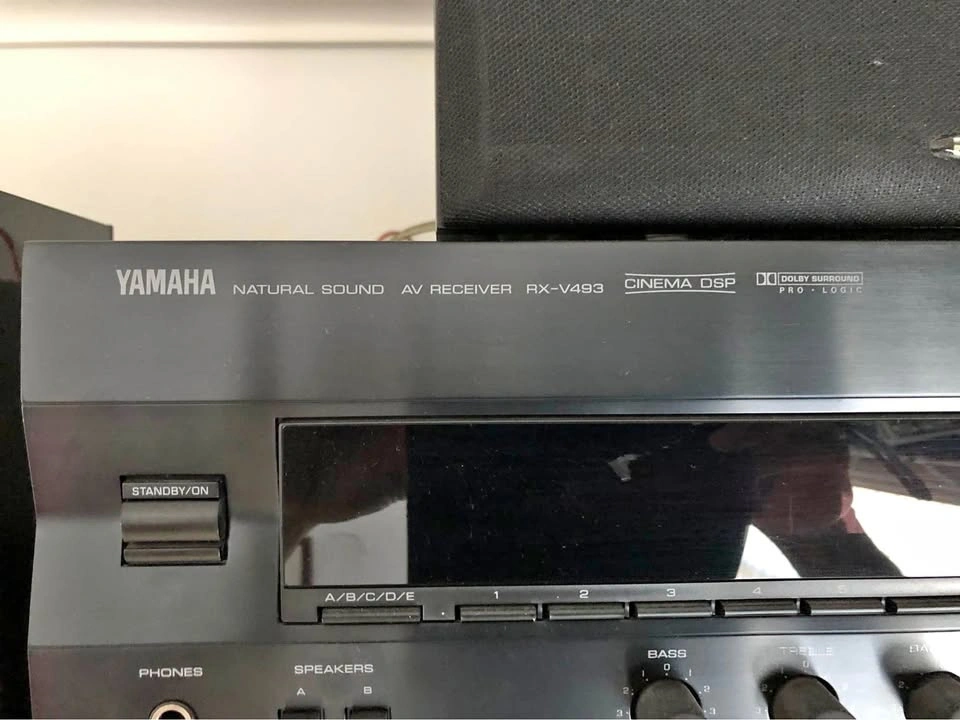 Yamaha RX-V493 AV Receiver with Mission and Energy Speakers