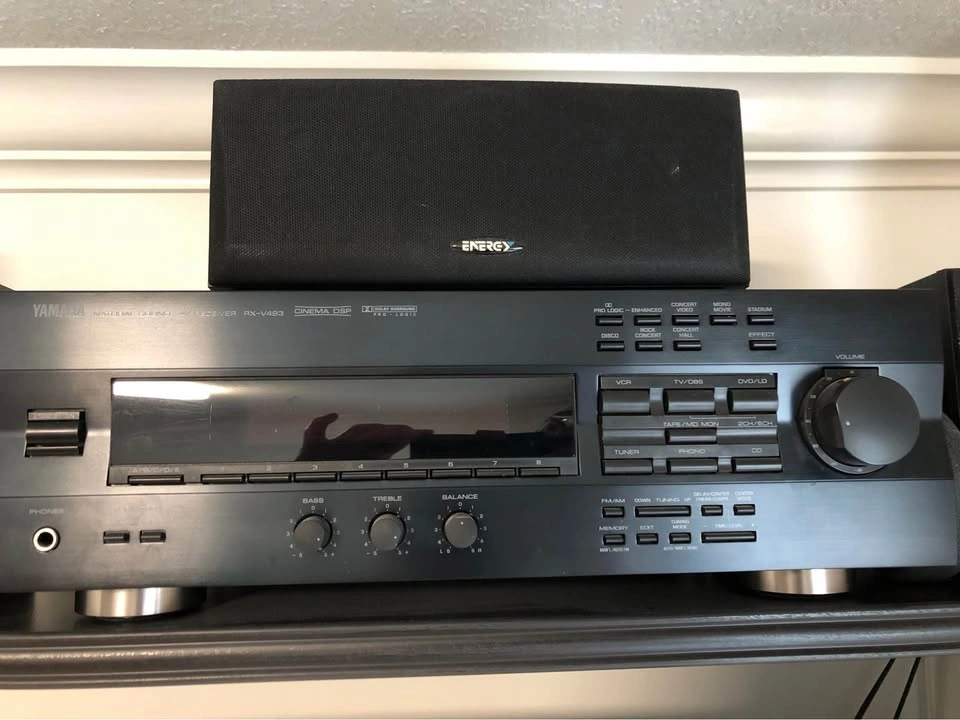 Yamaha RX-V493 AV Receiver with Mission and Energy Speakers - photo 2