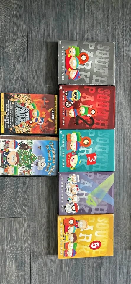 South Park DVD Collection Seasons 1-5, Movie, and Christmas Spec