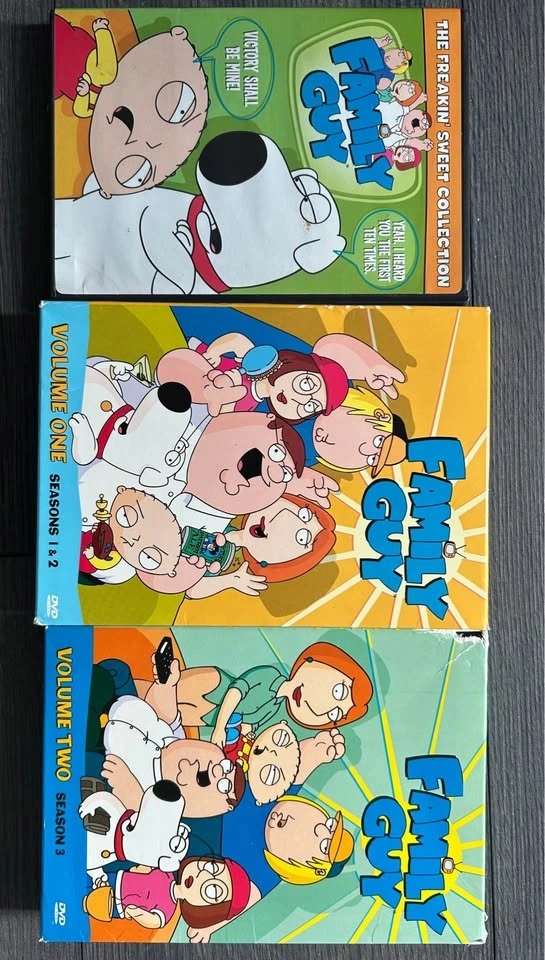 Family Guy DVD Bundle: Volume 1, Volume 2, and The Freakin' Swee - photo 2