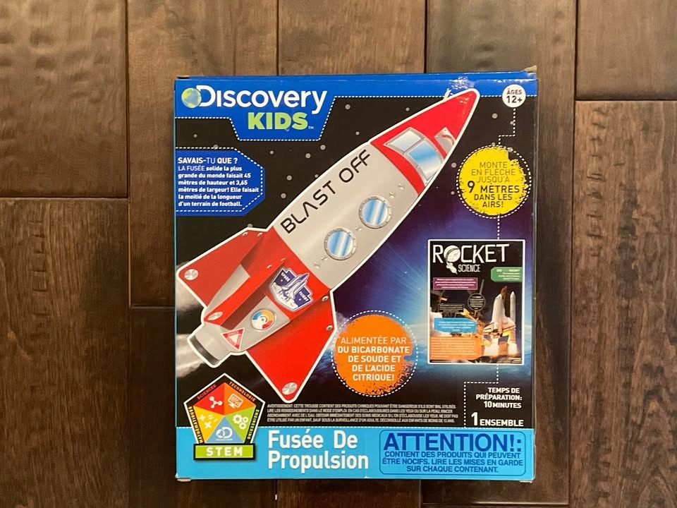 New Sealed Discovery Kids Propulsion Rocket STEM Science Kit - photo 2